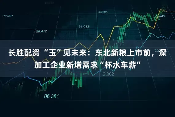 长胜配资 “玉”见未来：东北新粮上市前，深加工企业新增需求“杯水车薪”